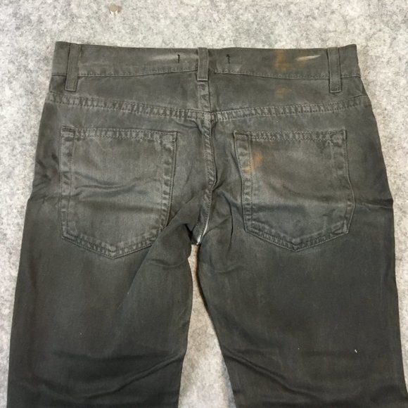 Urban Outfitters BDG Jeans 30x30 Mens Skinny Distressed Faded Black Made USA - Picture 11 of 14